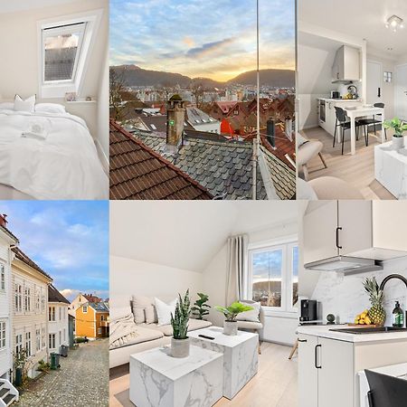 View To Bryggen - Renovated Dec 24 - Historic Cobblestone Street Apartment Bergen Luaran gambar