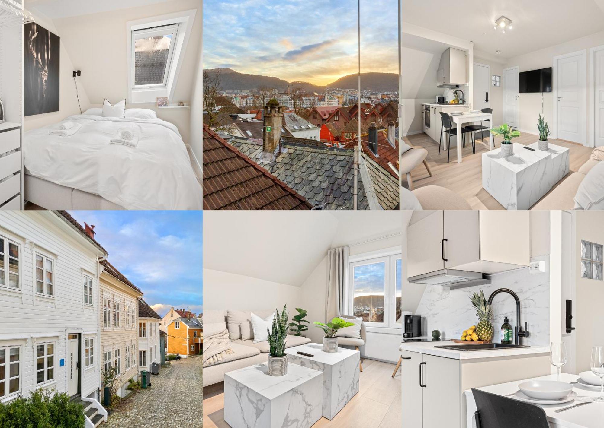 View To Bryggen - Renovated Dec 24 - Historic Cobblestone Street Apartment Bergen Luaran gambar